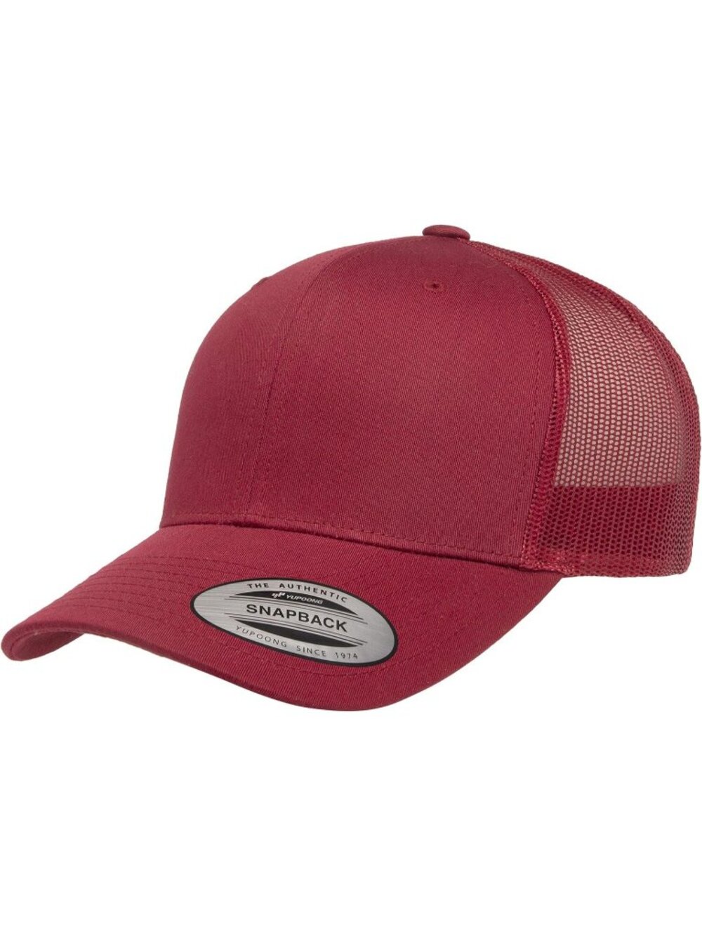 Men's Cranberry Cotton Classics Trucker Mesh Cap YP Snapback Loose Fit Hat Cap